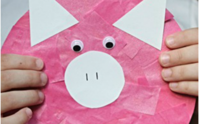 Peppa Pig Inspired Kids Craft