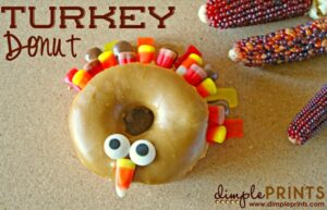 Turkey Donuts Thanksgiving Breakfast Ideas