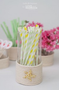 DIY Vase Craft - Dollar Store Vase Makeover