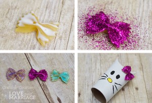 Simple Hello Kitty Craft Using Toilet Paper Rolls