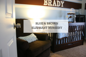 Blue and Brown Nursery