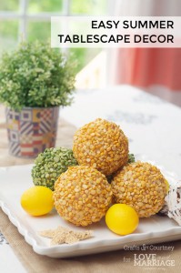 Easy DIY Decorative Split Pea Balls