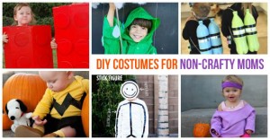 10 Easy DIY Halloween Costumes for Non-Crafty Moms