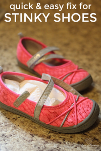The Simple Solution for Stinky Shoes