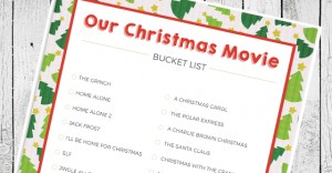 Christmas Movie Bucket List