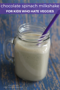 Sneaky Chocolate Spinach Milkshake