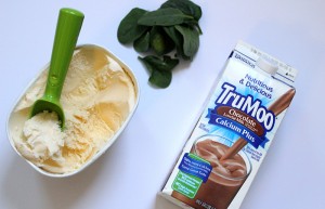Sneaky Chocolate Spinach Milkshake