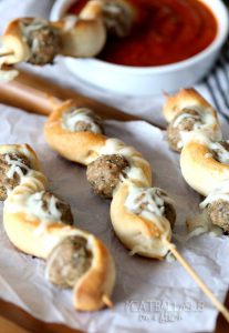 Meatball Subs On A Stick