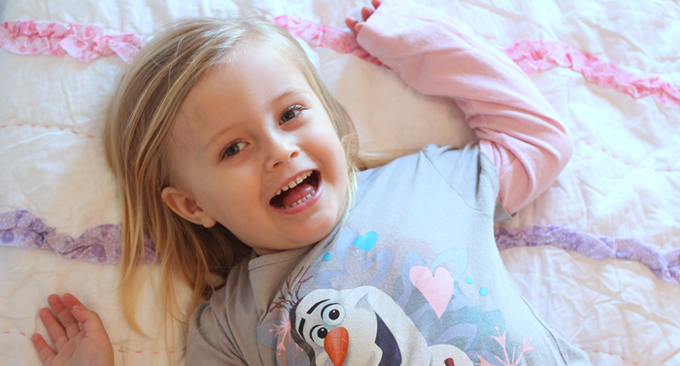 The Sweetest Little Girl Bed