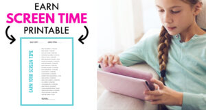 Earn Credit for Screen Time