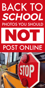 Back To School Photos You Shouldn't Be Posting Online