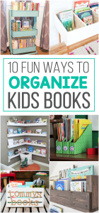 10 Fun Ways To Store Kid Books