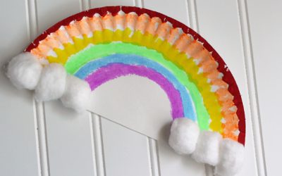 Paper Plate Rainbow