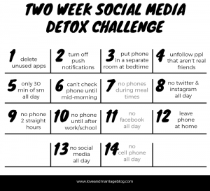 Two Week Social Media Detox Challenge