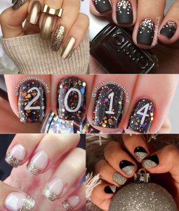 New Years Nails