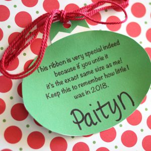 Sweet Memory Ornament Printable