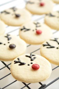 Reindeer Sugar Cookies