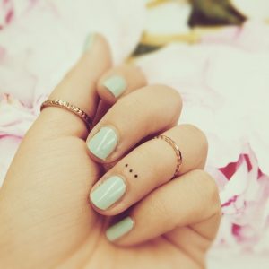 Finger Tattoos