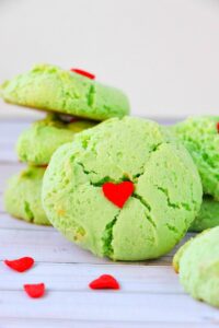 Grinch Cookies - Best Easy Christmas Cookies