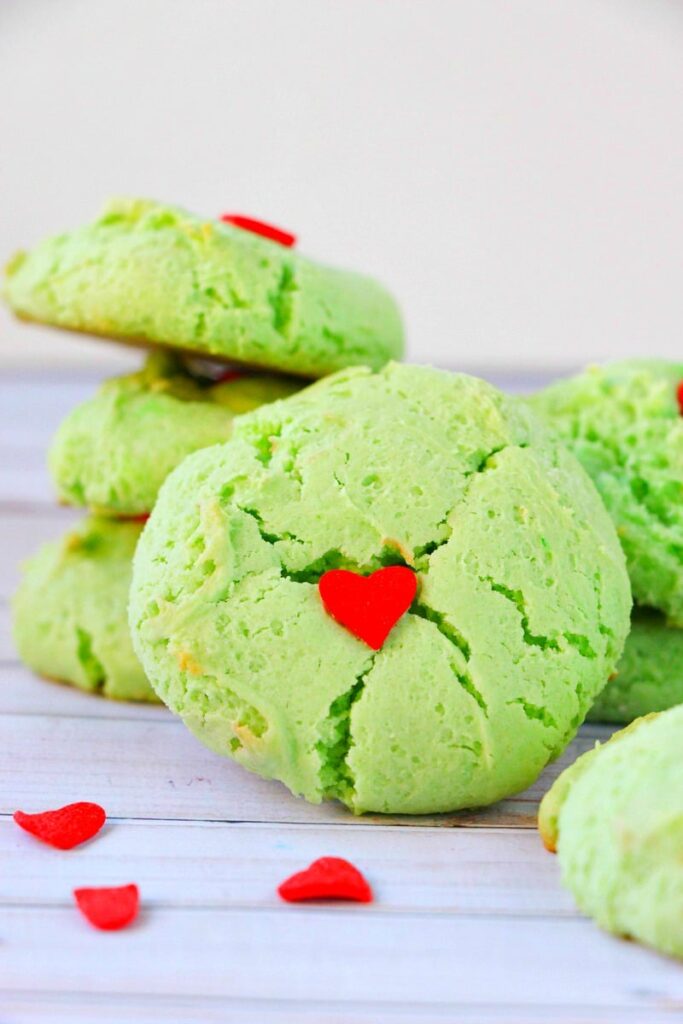 Grinch Cookies - Best Easy Christmas Cookies
