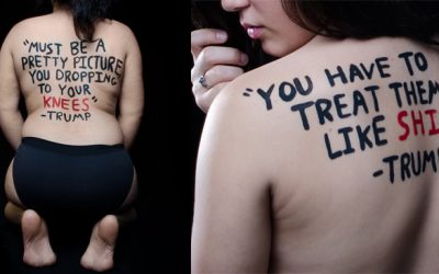 This Powerful Photo Series Highlights Trump's Quotes About Women