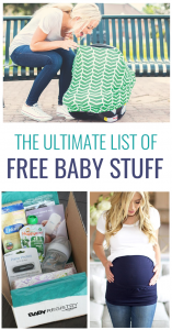 The Ultimate List of Free Baby Stuff