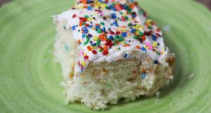 Confetti Poke Cake