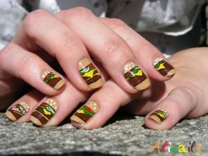Hamburger Nails