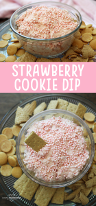Strawberry Cookie Dessert Dip
