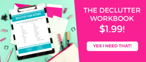 The Declutter Workbook