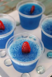 Fish Bowl Jello Shots