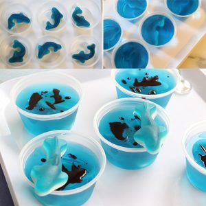 Shark Week Bloody Jello Shots