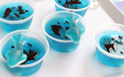 Shark Week Bloody Jello Shots