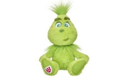 The Grinch Doll is Now At Build-A-Bear!