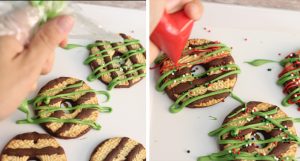 Christmas Fudge Stripe Cookies