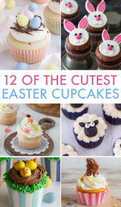 Easter cupcakes are a yummy and fun holiday treat to make! | Yummy Easter recipes and treats.