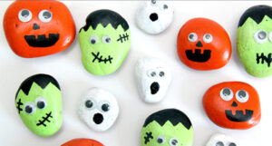 14 Painted Halloween Rocks