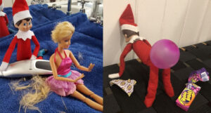 Funny Elf On The Shelf