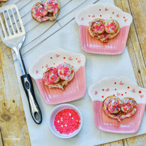 Heart Shaped Cinnamon Rolls