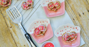 Heart Shaped Cinnamon Rolls
