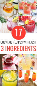 17 Cocktail Recipes With Only 3 Ingredients