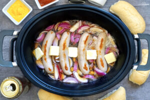Crockpot Beer Brats
