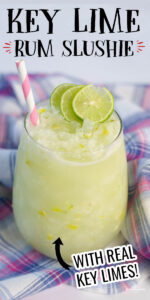 KEY LIME PIE RUM SLUSHIE