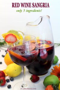 Red Wine Sangria - 17 Cocktail Recipes With Only 3 Ingredients