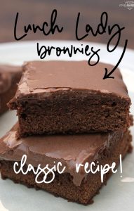 Lunch lady brownies are so good! brownie recipes #recipes