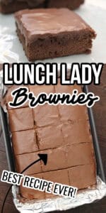 Lunch Lady Brownies
