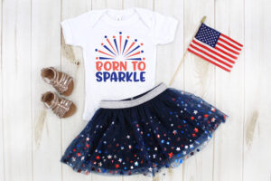born to sparkle SVG file