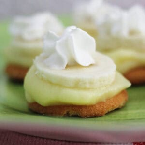 Mini Banana Pudding Bites