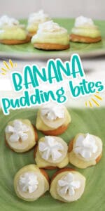Mini Banana Pudding Bites