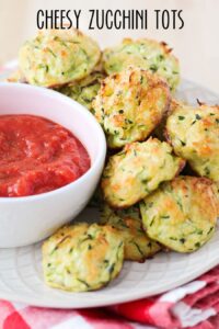 cheesy zucchini tots - Best Zucchini Recipes